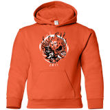 Sweatshirts Orange / YS Samurai 2077 Youth Hoodie