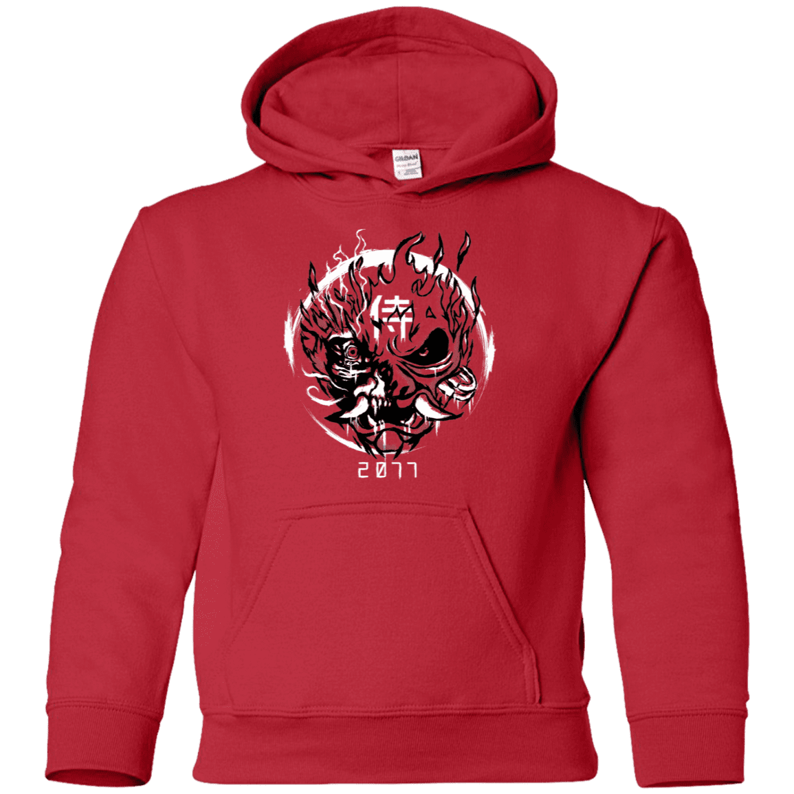 Sweatshirts Red / YS Samurai 2077 Youth Hoodie