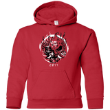 Sweatshirts Red / YS Samurai 2077 Youth Hoodie