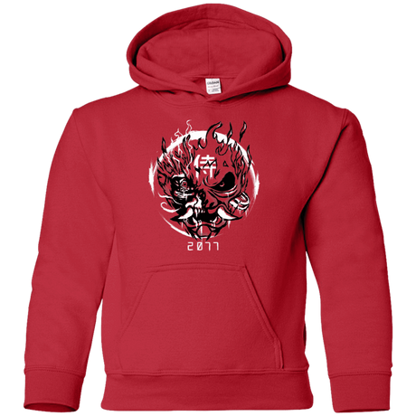 Sweatshirts Red / YS Samurai 2077 Youth Hoodie