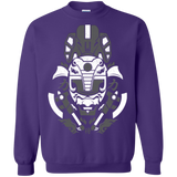Sweatshirts Purple / Small Samurai Black  Ranger Crewneck Sweatshirt