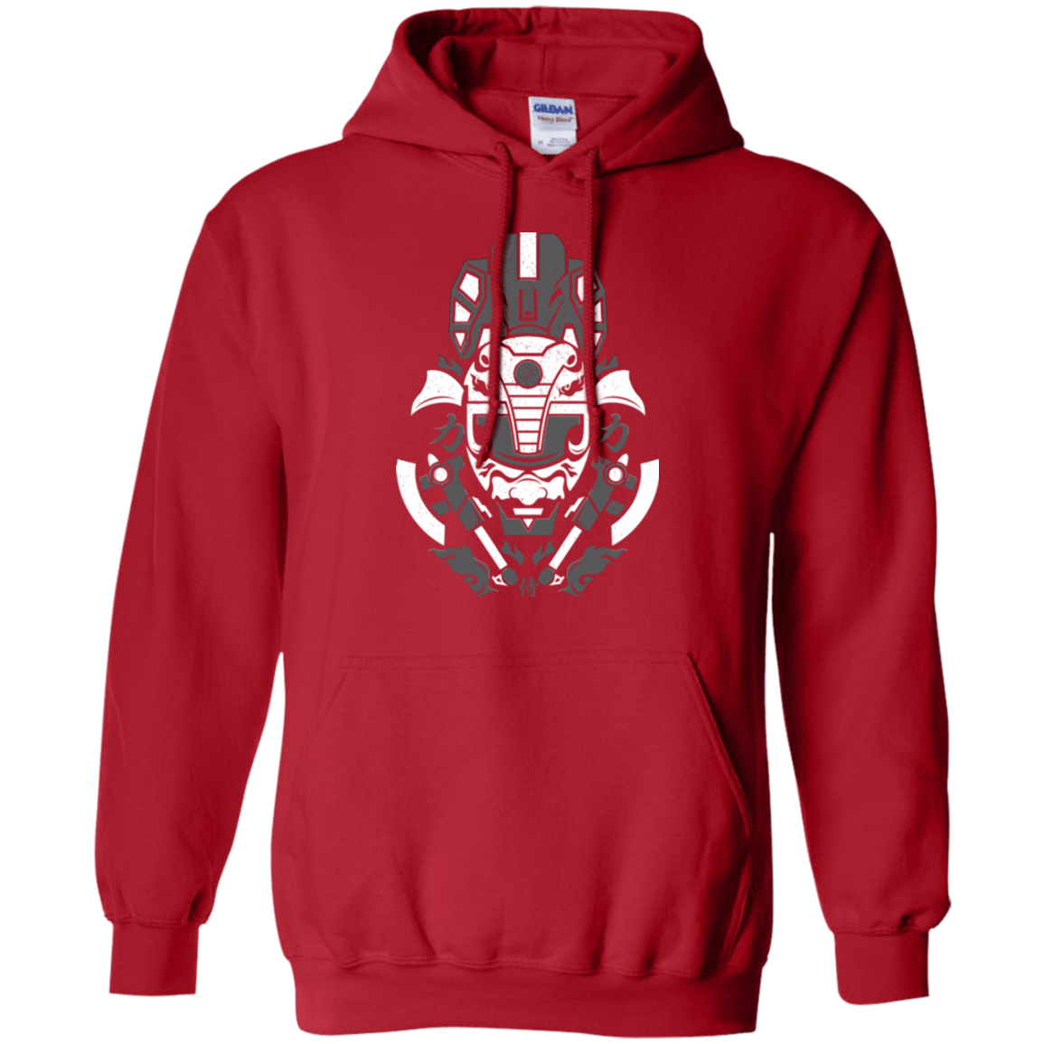 Sweatshirts Red / Small Samurai Black  Ranger Pullover Hoodie
