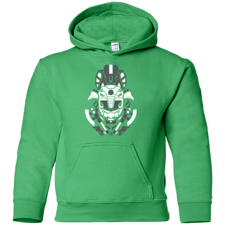 Sweatshirts Irish Green / YS Samurai Black  Ranger Youth Hoodie