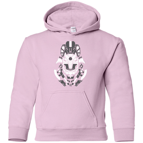 Sweatshirts Light Pink / YS Samurai Black  Ranger Youth Hoodie