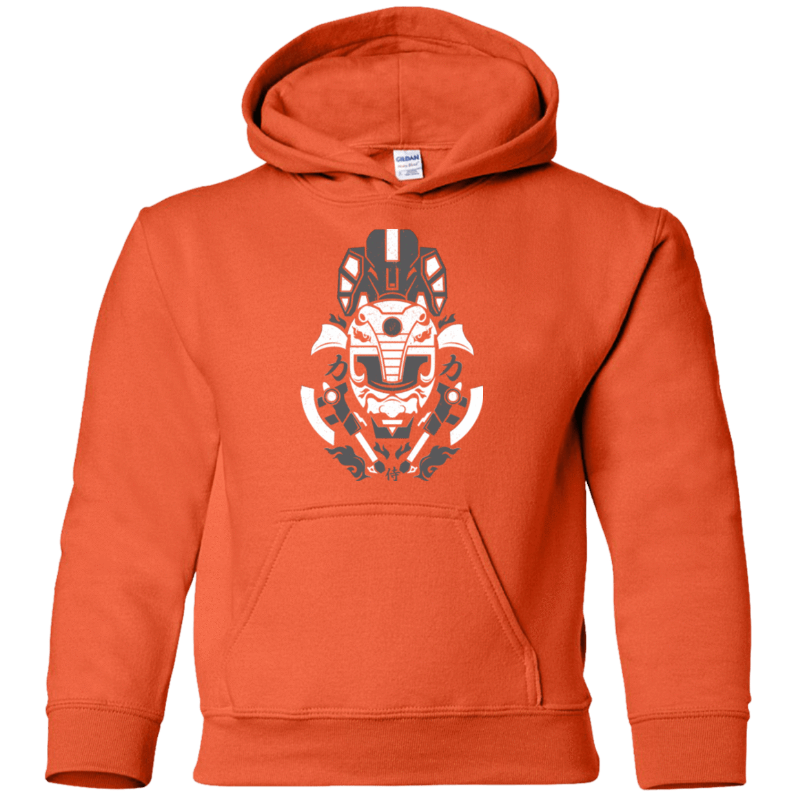 Sweatshirts Orange / YS Samurai Black  Ranger Youth Hoodie