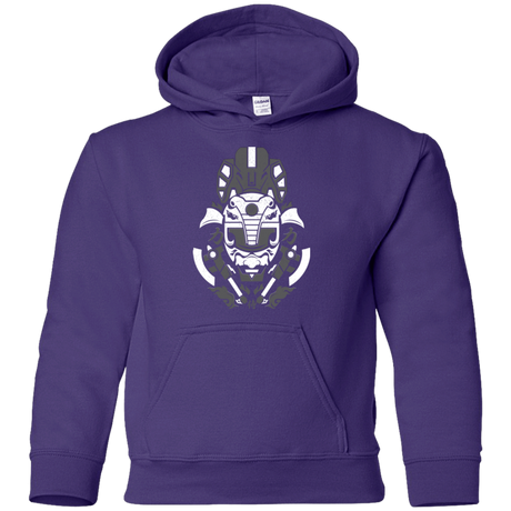 Sweatshirts Purple / YS Samurai Black  Ranger Youth Hoodie