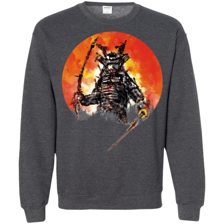 Sweatshirts Dark Heather / S Samurai Bot Crewneck Sweatshirt