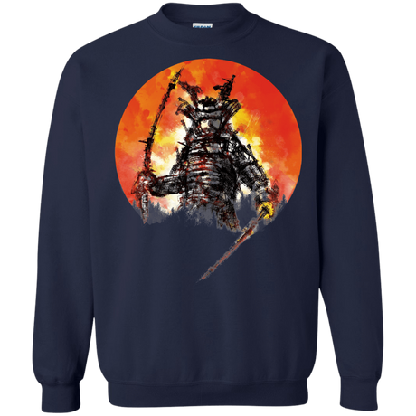 Sweatshirts Navy / S Samurai Bot Crewneck Sweatshirt