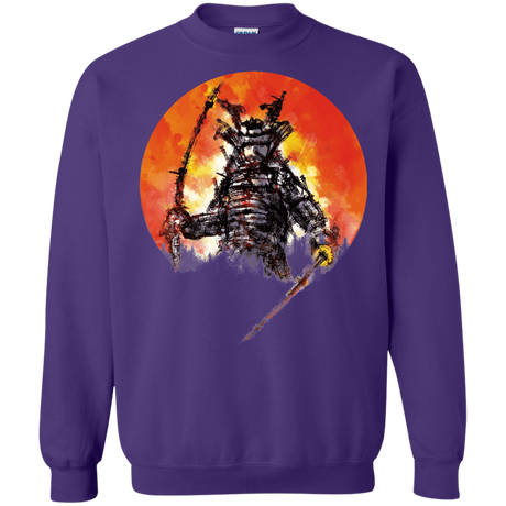 Sweatshirts Purple / S Samurai Bot Crewneck Sweatshirt