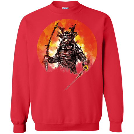 Sweatshirts Red / S Samurai Bot Crewneck Sweatshirt