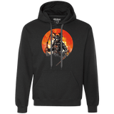 Sweatshirts Black / S Samurai Bot Premium Fleece Hoodie