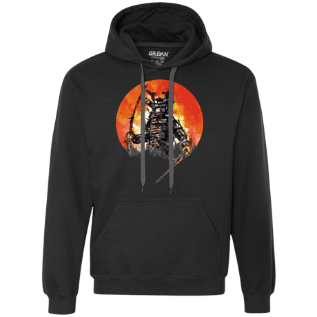 Sweatshirts Black / S Samurai Bot Premium Fleece Hoodie