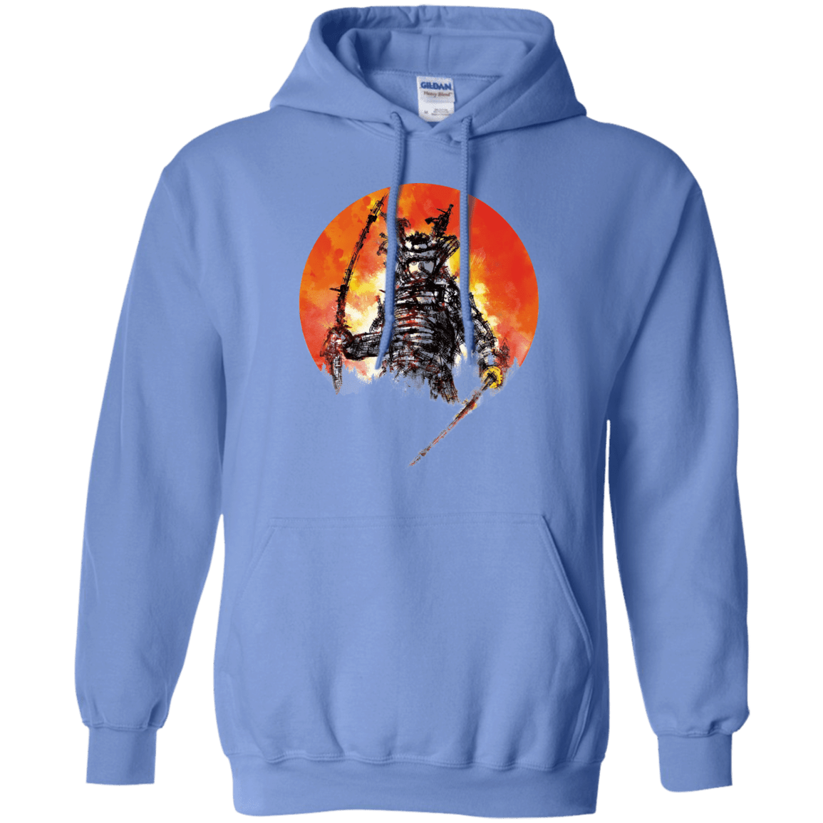 Sweatshirts Carolina Blue / S Samurai Bot Pullover Hoodie
