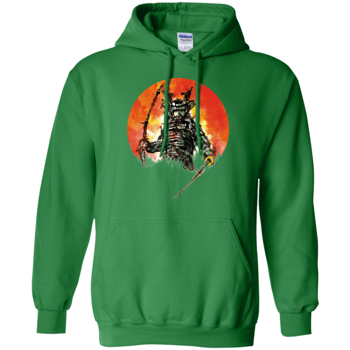 Sweatshirts Irish Green / S Samurai Bot Pullover Hoodie