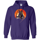 Sweatshirts Purple / S Samurai Bot Pullover Hoodie