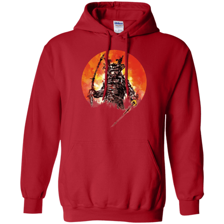 Sweatshirts Red / S Samurai Bot Pullover Hoodie