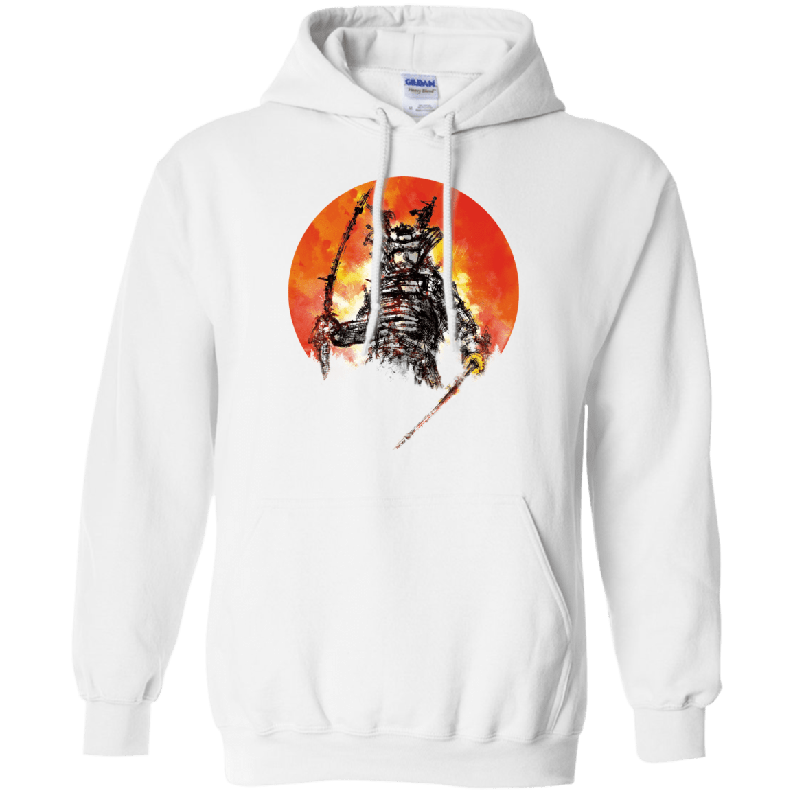 Sweatshirts White / S Samurai Bot Pullover Hoodie