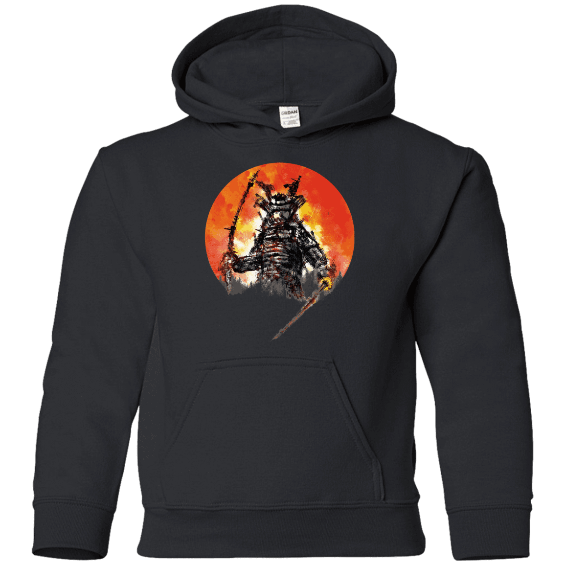 Sweatshirts Black / YS Samurai Bot Youth Hoodie