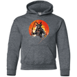 Sweatshirts Dark Heather / YS Samurai Bot Youth Hoodie
