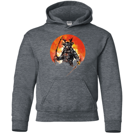 Sweatshirts Dark Heather / YS Samurai Bot Youth Hoodie
