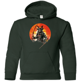 Sweatshirts Forest Green / YS Samurai Bot Youth Hoodie