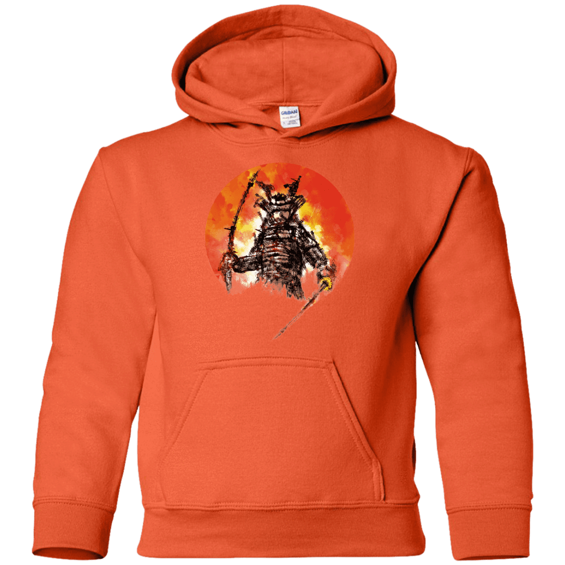 Sweatshirts Orange / YS Samurai Bot Youth Hoodie