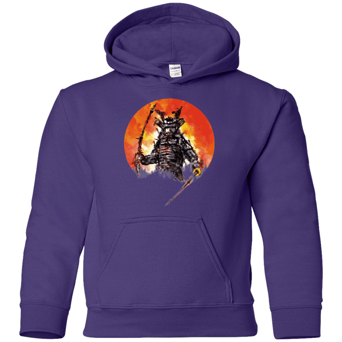 Sweatshirts Purple / YS Samurai Bot Youth Hoodie
