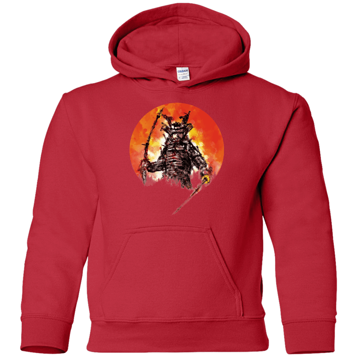 Sweatshirts Red / YS Samurai Bot Youth Hoodie