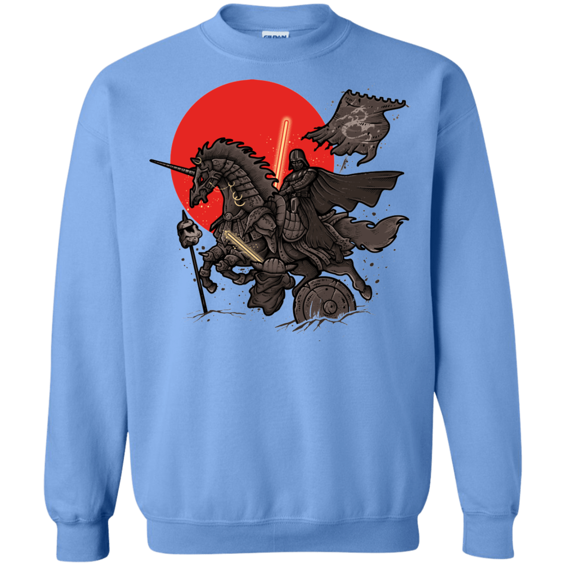 Sweatshirts Carolina Blue / Small SAMURAI GALAXY Crewneck Sweatshirt