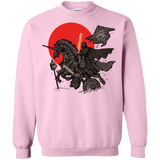 Sweatshirts Light Pink / Small SAMURAI GALAXY Crewneck Sweatshirt
