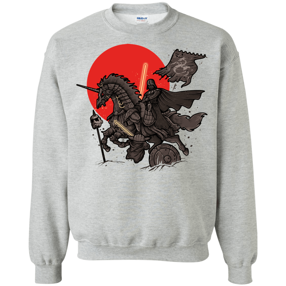 Sweatshirts Sport Grey / Small SAMURAI GALAXY Crewneck Sweatshirt