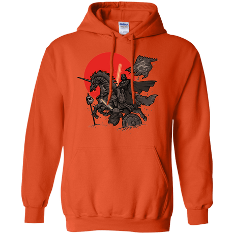 Sweatshirts Orange / Small SAMURAI GALAXY Pullover Hoodie