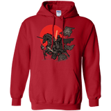 Sweatshirts Red / Small SAMURAI GALAXY Pullover Hoodie