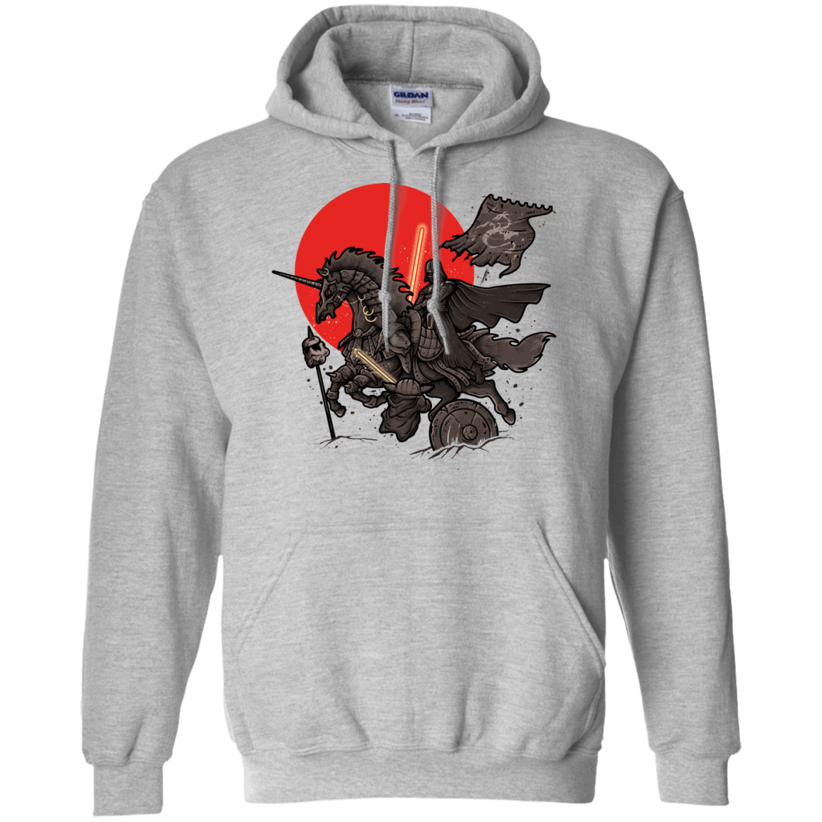 Sweatshirts Sport Grey / Small SAMURAI GALAXY Pullover Hoodie