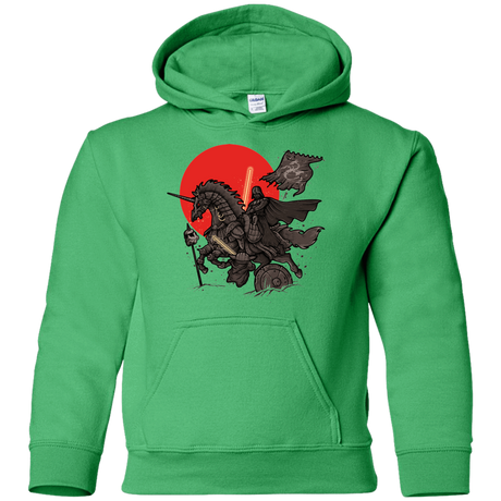 Sweatshirts Irish Green / YS SAMURAI GALAXY Youth Hoodie