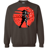 Sweatshirts Dark Chocolate / S Samurai Pixel Crewneck Sweatshirt