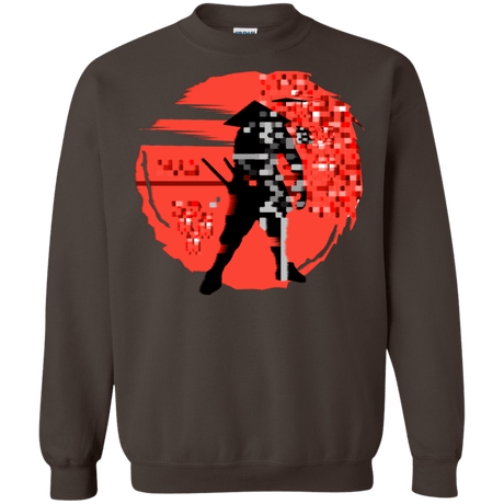 Sweatshirts Dark Chocolate / S Samurai Pixel Crewneck Sweatshirt