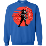 Sweatshirts Royal / S Samurai Pixel Crewneck Sweatshirt