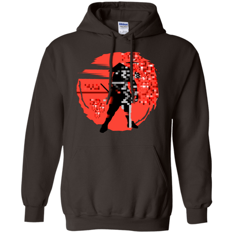 Sweatshirts Dark Chocolate / S Samurai Pixel Pullover Hoodie