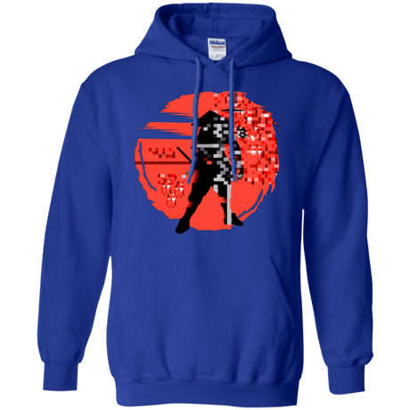 Sweatshirts Royal / S Samurai Pixel Pullover Hoodie