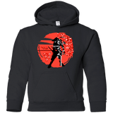 Sweatshirts Black / YS Samurai Pixel Youth Hoodie