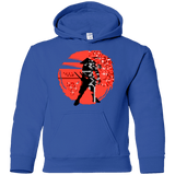 Sweatshirts Royal / YS Samurai Pixel Youth Hoodie