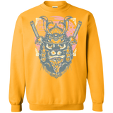 Sweatshirts Gold / S Samurai Pizza Cat Crewneck Sweatshirt