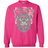 Sweatshirts Heliconia / S Samurai Pizza Cat Crewneck Sweatshirt