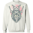 Sweatshirts White / S Samurai Pizza Cat Crewneck Sweatshirt