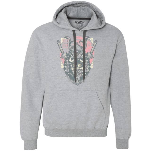 Sweatshirts Sport Grey / L Samurai Pizza Cat Premium Fleece Hoodie