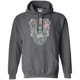 Sweatshirts Dark Heather / S Samurai Pizza Cat Pullover Hoodie