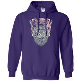 Sweatshirts Purple / S Samurai Pizza Cat Pullover Hoodie