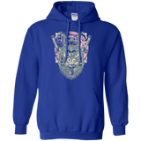 Sweatshirts Royal / S Samurai Pizza Cat Pullover Hoodie