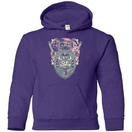 Sweatshirts Purple / YS Samurai Pizza Cat Youth Hoodie